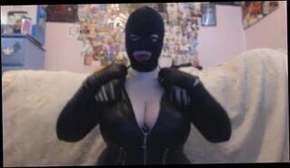 Video 850870303: femdom sissy humiliation, domination femdom humiliation, femdom fetish humiliation, bdsm femdom fetish, female domination humiliation, sissy solo play, amateur solo big tits, boobs female mask fetish, sissy slut, leather sissy, dominated curvy