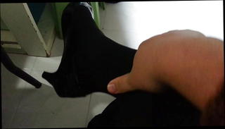 Video 280320801: pantyhose pumping, crossdresser pantyhose black, gay pantyhose, black pantyhose teaser, man pumps, gay hd