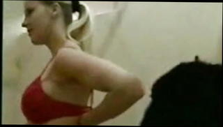 Watch the video about Much pleasure in fitting room