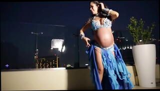 Video 885518185: pregnant preggo, pregnant dance, pregnant belly, pregnant hot, pregnant brunette, hot erotic dance