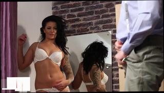 Watch the video about Tattooed Milf Humiliating Tugging Guy