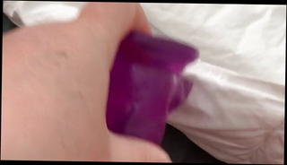 Watch the video about Squirting 4 times on my dildo