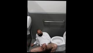 Watch the video about Jerking Caught weaty off bathroom public at work