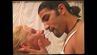 Watch the video about A sexy blonde anal banged by an arabian boy