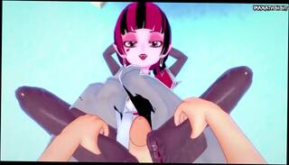 Watch the video about Hentai POV Feet Draculaura Monster High