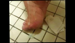 Video 66132101: gay porn foot, foot cum, horny foot, gay man foot, shower foot