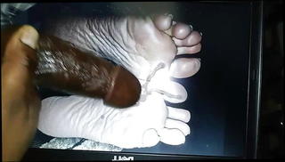 Video 1023653001: bbc feet, sexy white feet, gay man feet, feet hd, ejaculation