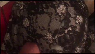 Watch the video about Some alone time with wifes bras and satin panties