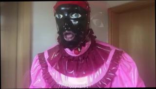 Video 500751904: latex bdsm, latex shemale, latex cock, latex masturbation, big cock bdsm, mouth gag