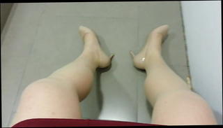 Video 268768401: pantyhose pumping, crossdresser pumping, gay pantyhose, pumps teaser, man pumps, gay hd