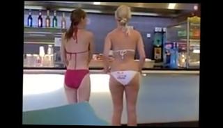 Video 390943704: girls swimming pool, crazy college girls, wife