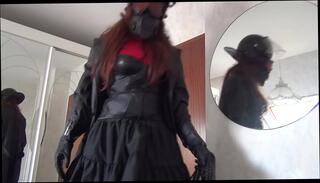 Video 139625725: strapon solo, whipping boy, leather whip