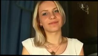 Video 699882515: blonde girl fisting, shy girl first time, beautiful girl first