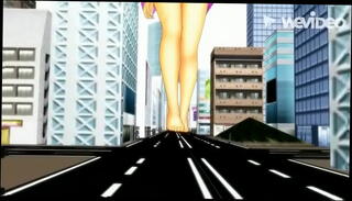 Video 1600645545: 3d anime, 3d giantess, pink haired 3d, lady