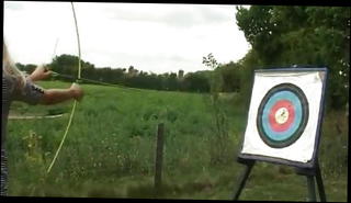 Watch the video about Bex, Debz & Charlotte in Strip Archery 1