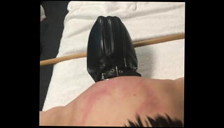 Video 971275985: gay flogging, tied flogged, strap