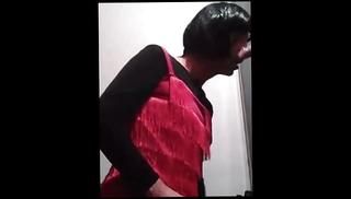 Video 355894301: crossdresser blowjob, amateur crossdresser, gay crossdresser, crossdresser red dress