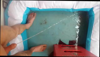 Video 1224178175: pissing peeing, pee gay, pool piss, swimming pool gay