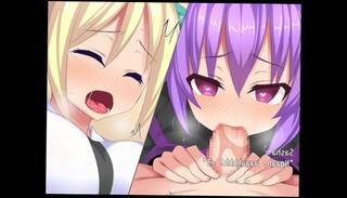 Video 1484407303: lesbian futanari hentai, lesbian hentai anime, hentai anime blowjob, lesbian squirting orgasm, hentai anime game, futa hentai, anime facial, futanari trap