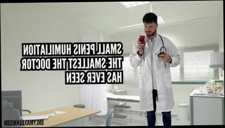 Watch the video about Small penis humiliation - the smallest the doctor has ever seen