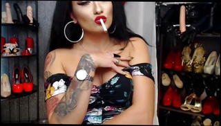 Video 1404602301: chain smoking, smoking mistress, amazing mistress, straight cam