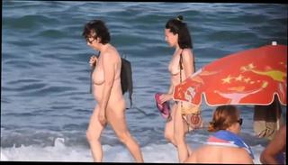 Video 790318904: nude beach milf, beach granny, granny public, mature granny, gilf