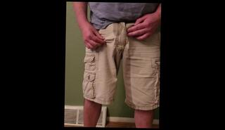 Video 1595537943: pissing peeing, solo male pee, amateur pee, male pee pants, pee wets