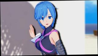 Watch the video about Kingdom Hearts - Aqua 3D Hentai