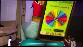 Watch the video about Extreme SPIN THE WHEEL FACESITTING GAME