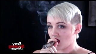 Video 74728001: amateur fetish, fetish straight, cigar smoking fetish, blonde smoking fetish, sexy smoking, thick pierced, pierced tattooed, pierced black