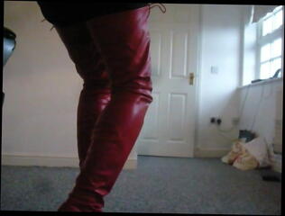 Video 1504052801: crossdresser feet, gay feet cock, crossdresser boots, standing feet, highness feet, british crossdresser, balls perfect