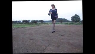 Video 230805401: sexy crossdresser, gay crossdresser, crossdresser dogging, man crossdresser, thigh