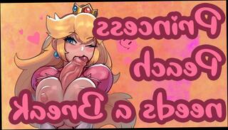 Watch the video about Hentai JOI - Princess Peach has gotten too horny