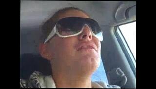 Video 403463725: blowjob sucking swallow, car blowjob swallow