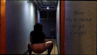 Watch the video about Hotel hallway Sissy exposed and get caught