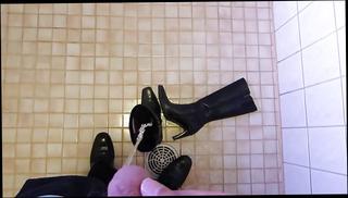 Video 311277301: wife pissing, gay man pissing, high heels pissing, leather piss, piss boots, pissing hd