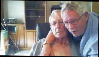 Video 1432749501: grandpa kissing, old young daddy grandpa, old grandpa gay, two old grandpas, grandpa love, hardcore