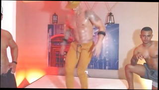 Video 1567358121: nudity, hunk stripper, gay stripper, muscular gay hunk, gay muscle hunk, stripper dancing