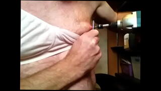 Watch the video about Screws being power driven into nipples