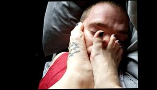 Video 1502177203: toes feet foot, feet pov foot, toe sucking foot licking, boy foot feet, amateur pov foot, foot face slap, feet foot loving, gagging slap, foot dom