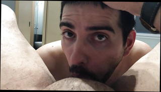 Video 1185284601: feet slapping, feet licking cock sucking, gay feet licking, love licking feet, slap blowjob, greek feet, slut