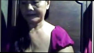 Video 63349001: asian granny webcam, filipina granny, asian cfnm, grandma, webcam straight