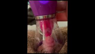 Watch the video about Cum 4 times w/ licker, sucker, pumps, and vibrators