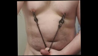 Video 1147749815: gay nipple clamps, daddy humiliation, fat humiliation, daddy boy, fatty ass