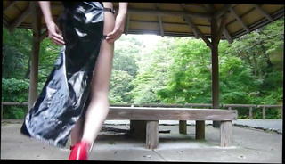 Watch the video about Ray Ayanashi japanese slave crossdresser LATEX bondage 2