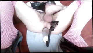 Video 148695001: crossdresser cum, pumped cock, cock bondage, pump toy, gay crossdresser, crossdresser lingerie, man crossdresser, anal play