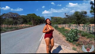 Watch the video about Outdoor sex and exhibitionism. Colombian mature flashing herself on the highway and has sex in public on the streets of Colombia. Penelope Olsen