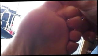 Video 47985101: foot fetish soles toes, foot fetish close, straight foot, wide toe, thick toes