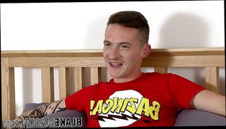 Video 1182945101: gay twink masturbation, gay twink cumshot, twink interviewed, passionate jerk, jerking talking