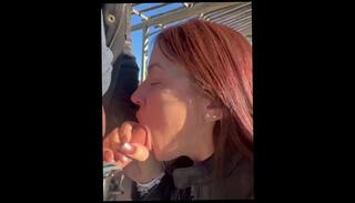 Video 1574933613: milf caught, amateur couple caught, milf blowjob cum, milf blowjob cumshot, busted caught, milfs mouth cummed, milf public blowjob, blowjob cuming, park blowjob